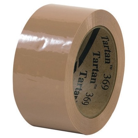 3M 2'' x 110 yds. Tan 3M 369 Carton Sealing Tape, 6PK T902369T6PK